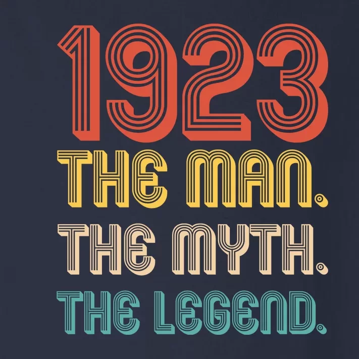 The Man The Myth The Legend 1923 100th Birthday Toddler Long Sleeve Shirt