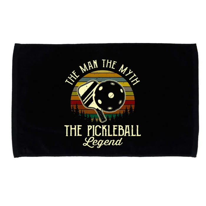 The Man The Myth The Pickleball Legend Microfiber Hand Towel