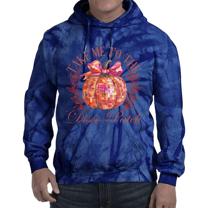 Take Me To The Pumpkin Patch Tie Dye Hoodie