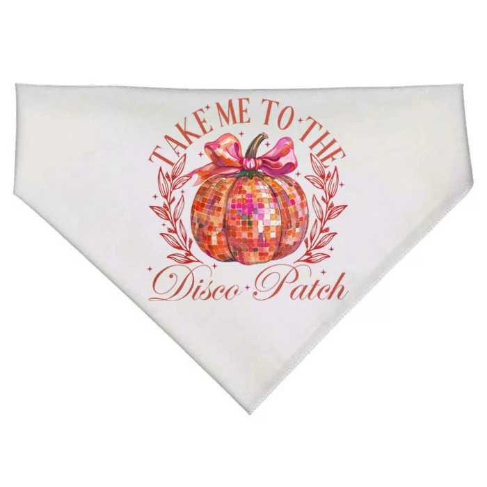 Take Me To The Pumpkin Patch USA-Made Doggie Bandana