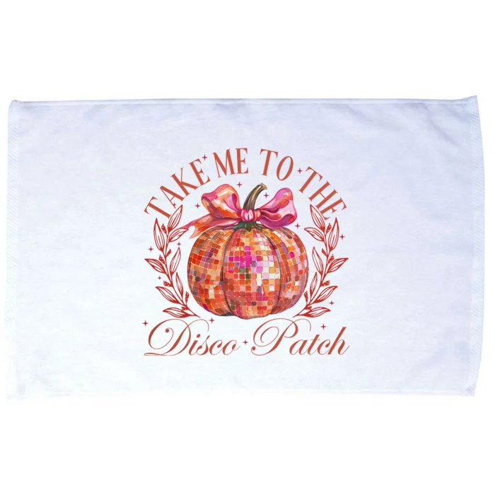 Take Me To The Pumpkin Patch Microfiber Hand Towel