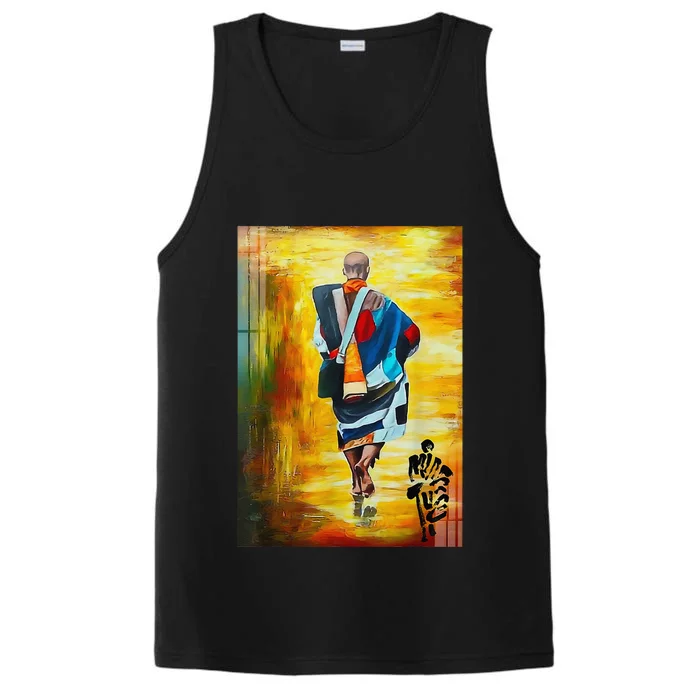 Thich Minh Tue Buddhist Monk Spiritual Journey Vietnam Performance Tank