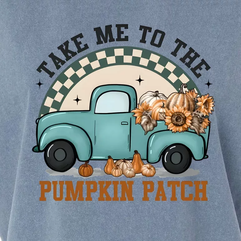 Take Me To The Pumpkin Patch Garment-Dyed Women's Muscle Tee