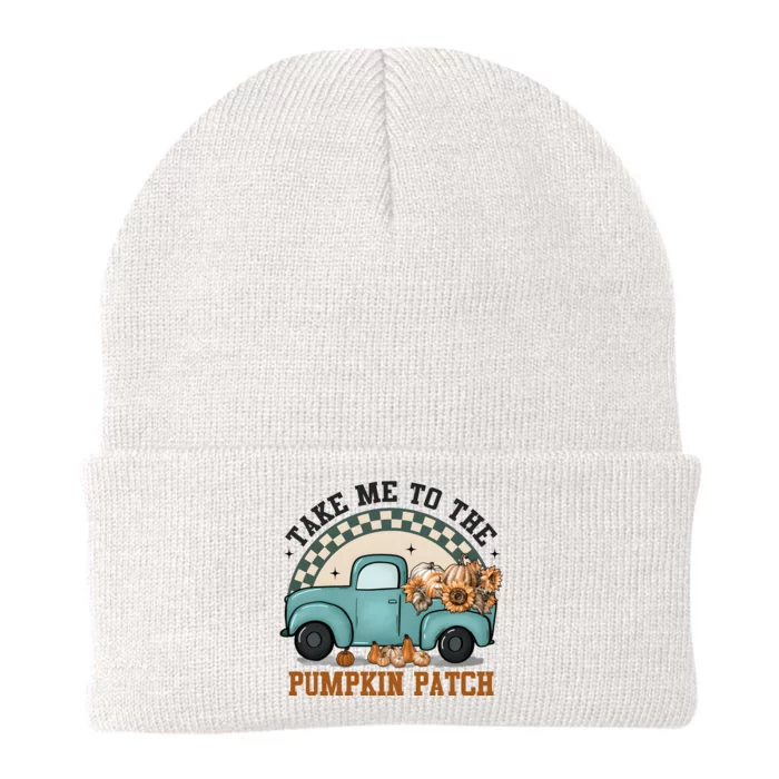 Take Me To The Pumpkin Patch Knit Cap Winter Beanie