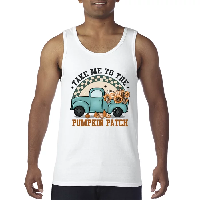 Take Me To The Pumpkin Patch Tank Top