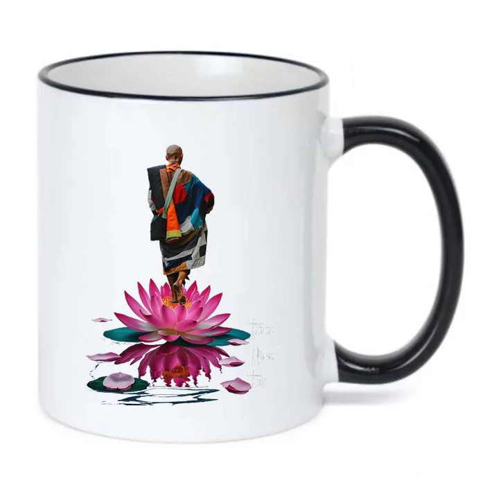 Thich Minh Tue Black Color Changing Mug