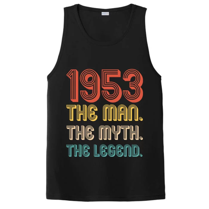 The Man The Myth The Legend 1953 70th Birthday Performance Tank