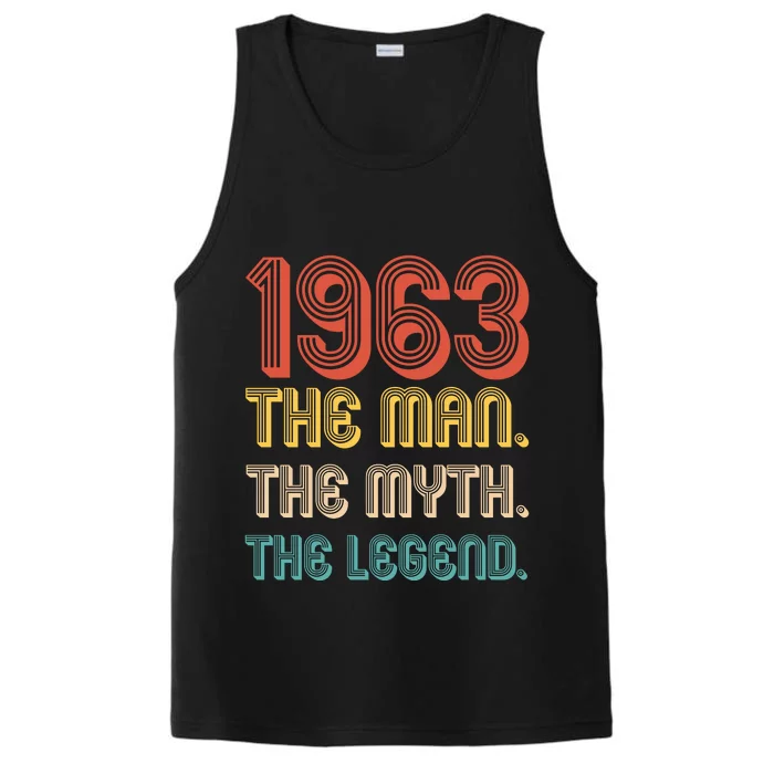 The Man The Myth The Legend 1963 60th Birthday Performance Tank