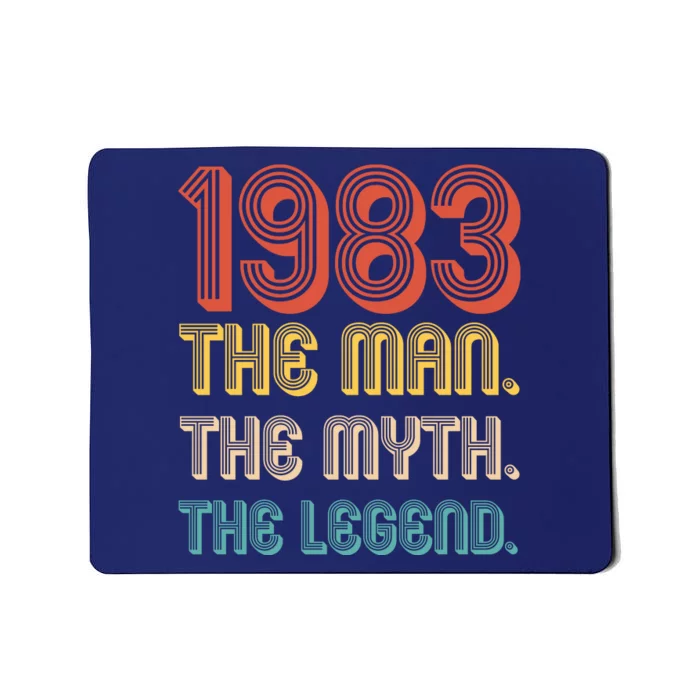 The Man The Myth The Legend 1983 40th Birthday Mousepad