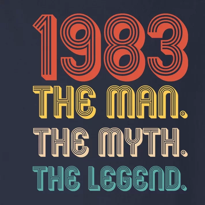 The Man The Myth The Legend 1983 40th Birthday Toddler Long Sleeve Shirt