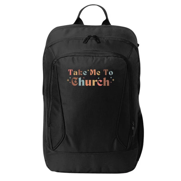 Take Me To Church Christian City Backpack