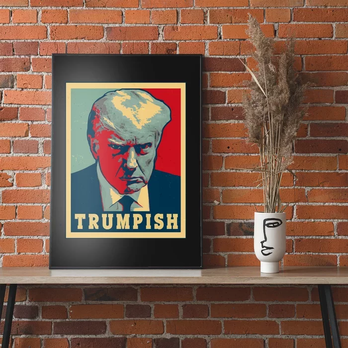 Trumpish Mugshot Vintage Poster Poster