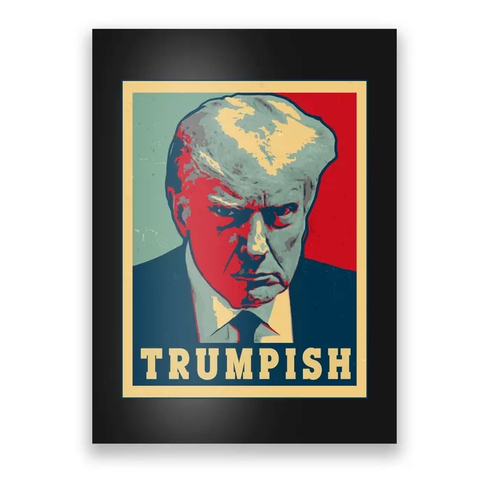 Trumpish Mugshot Vintage Poster Poster