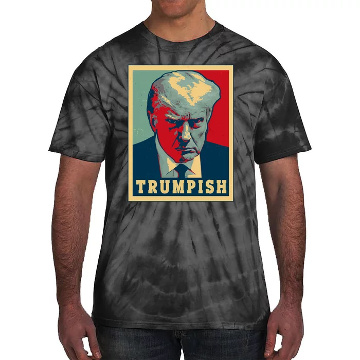 Trumpish Mugshot Vintage Poster Tie-Dye T-Shirt