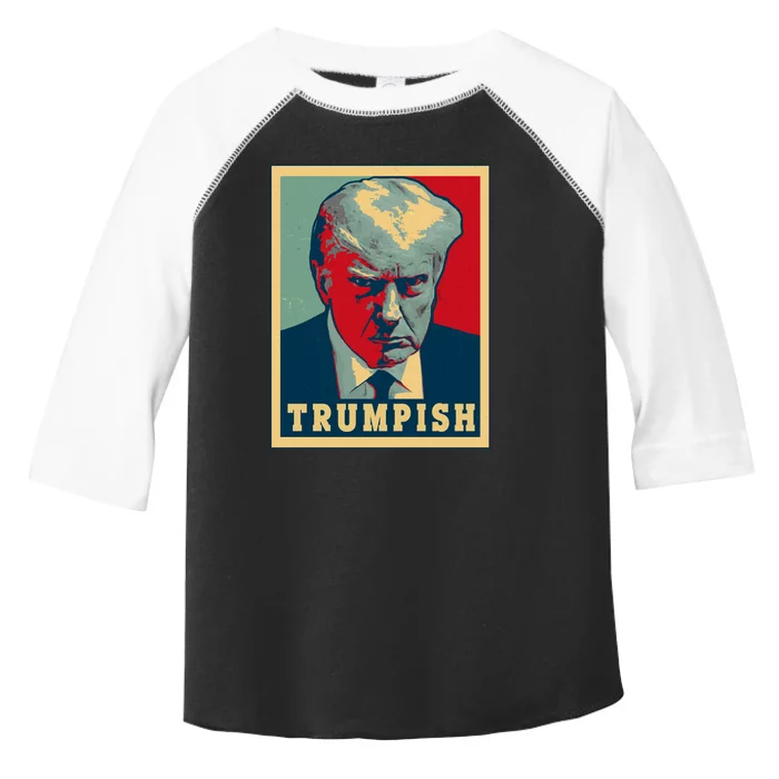 Trumpish Mugshot Vintage Poster Toddler Fine Jersey T-Shirt