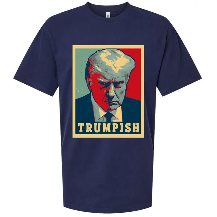 Trumpish Mugshot Vintage Poster Sueded Cloud Jersey T-Shirt