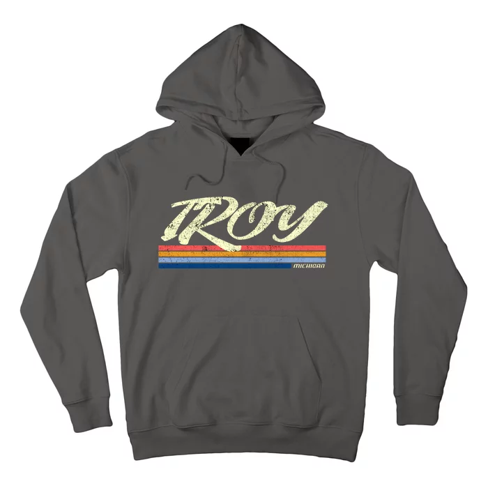 Troy Michigan Vintage Hoodie