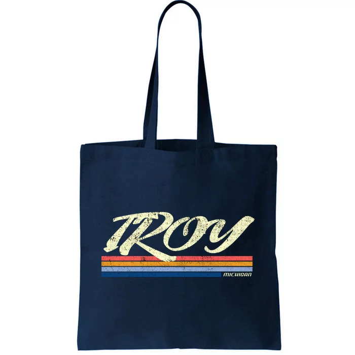 Troy Michigan Vintage Tote Bag