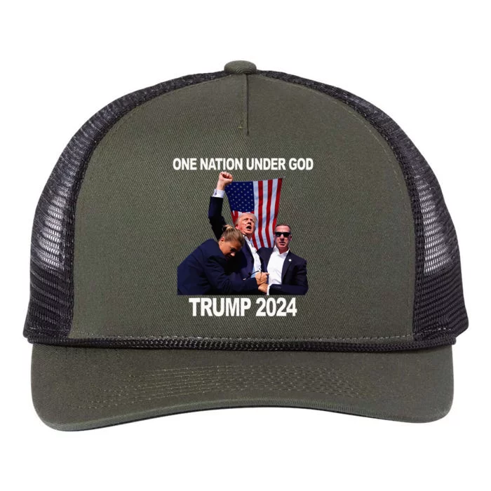 Trump Mugshot Vote For The Felon Trump 2024 Trump Convicted Retro Rope Trucker Hat Cap