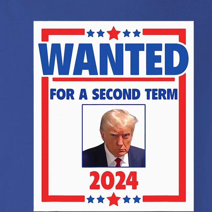 Trumps Mugshot Wanted For A Second Term 2024 President Toddler Long Sleeve Shirt