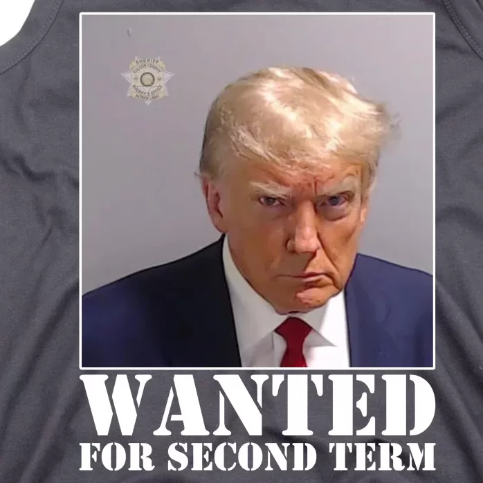 Trump Mugshot Wanted For Second Term Tank Top