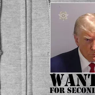 Trump Mugshot Wanted For Second Term Full Zip Hoodie