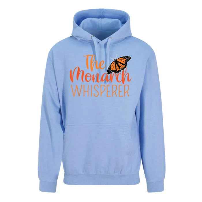 The Monarch Whisperer Cute Entomology Butterfly Unisex Surf Hoodie