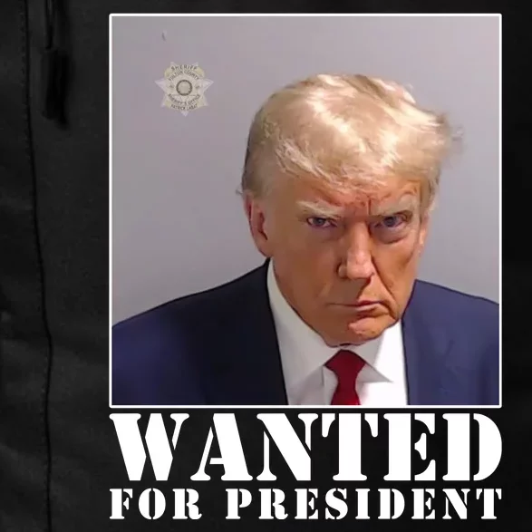 Trump Mugshot Wanted For President Daily Commute Backpack