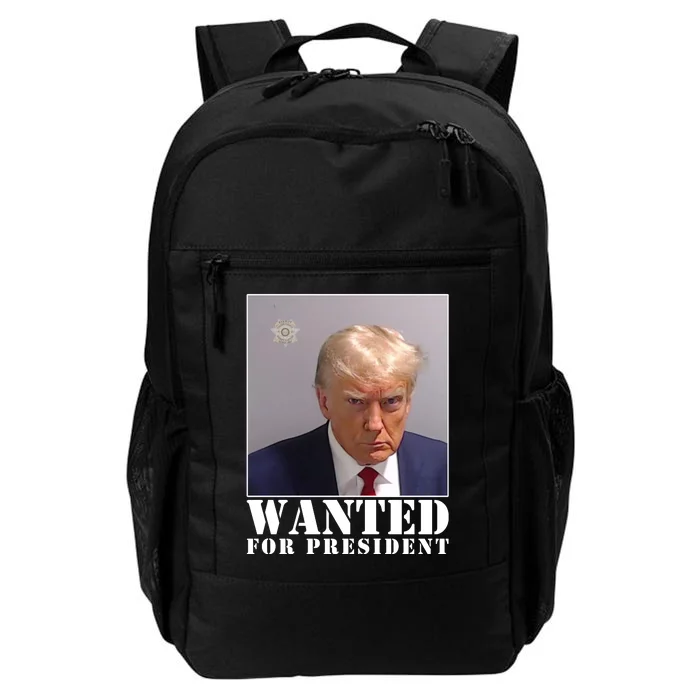 Trump Mugshot Wanted For President Daily Commute Backpack