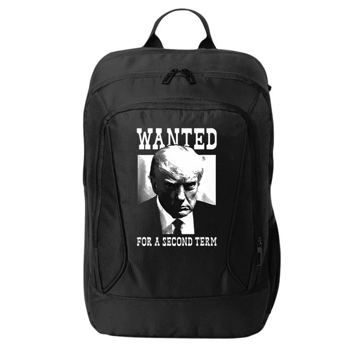 Trump Mugshot Wanted For Second Term 2024 5887 City Backpack