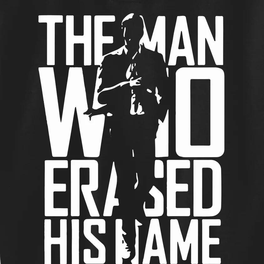 The Man Who Erased His Name Kids Sweatshirt