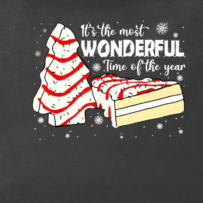 The Most Wonderful Christmas Snack Cake Time Of The Year TShirt Zip Tote Bag