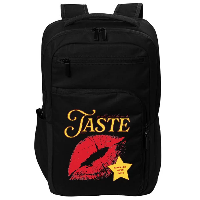 Taste Me When He Kisses You Retro Sweet Pretty Impact Tech Backpack