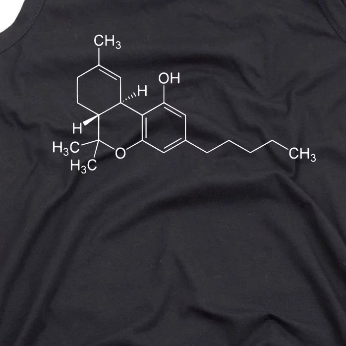 Thc Molecule Weed 420 Tank Top