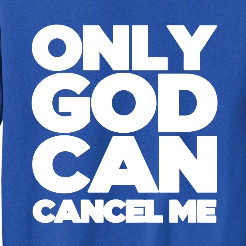 Tana Mongeau Wearing Only God Can Cancel Me Sweatshirt