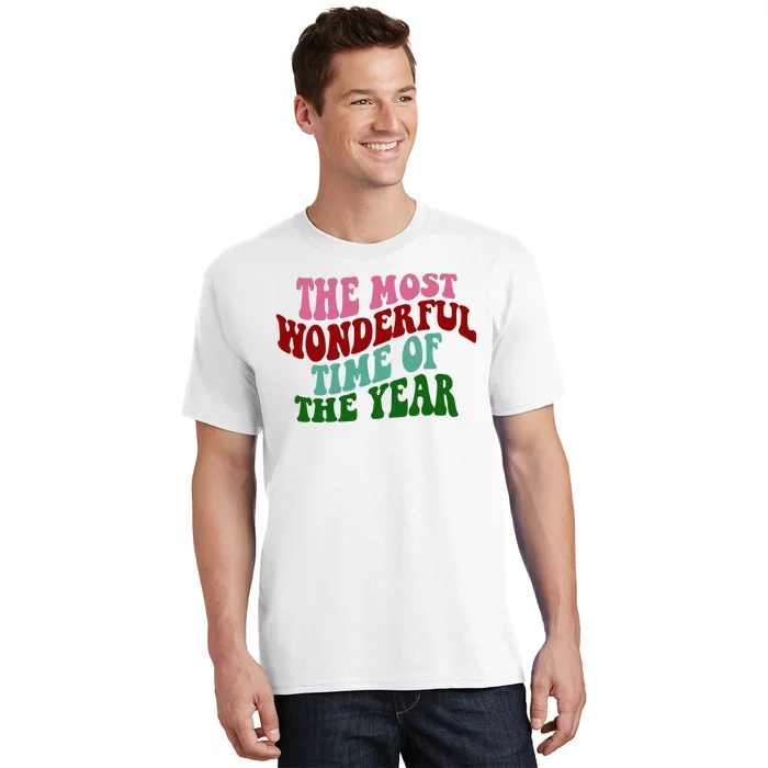 The Most Wonderful Time Of The Year Holiday Groovy T-Shirt