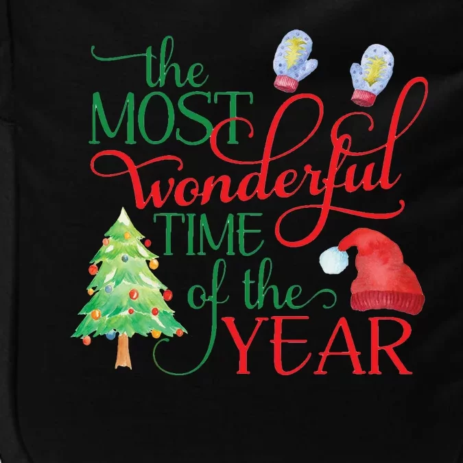 The Most Wonderful Time Of The Year Christmas Impact Tech Backpack