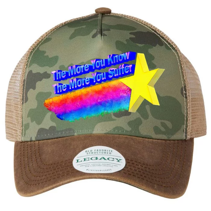 The More You Know The More You Suffer Legacy Tie Dye Trucker Hat