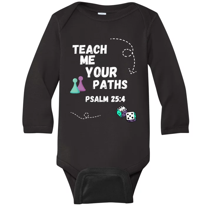 Teach Me Your Paths VBS Baby Long Sleeve Bodysuit