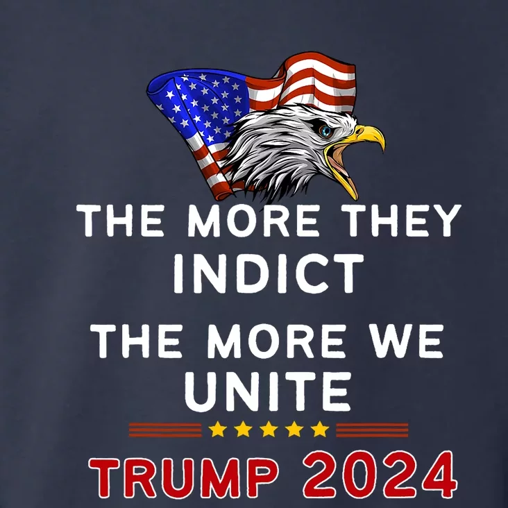 The More You Indict The More We Unite MAGA Trump Indictment Toddler Hoodie