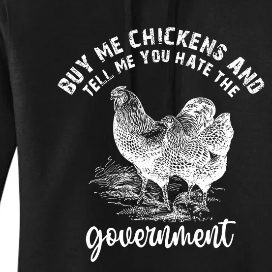 Tell Me You Dont Trust The Government Women's Pullover Hoodie