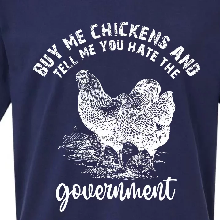 Tell Me You Dont Trust The Government Sueded Cloud Jersey T-Shirt