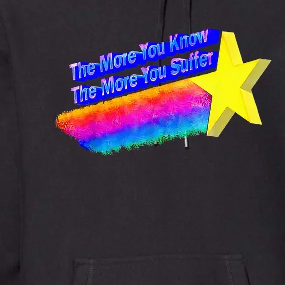 The More You Know The More You Suffer Premium Hoodie