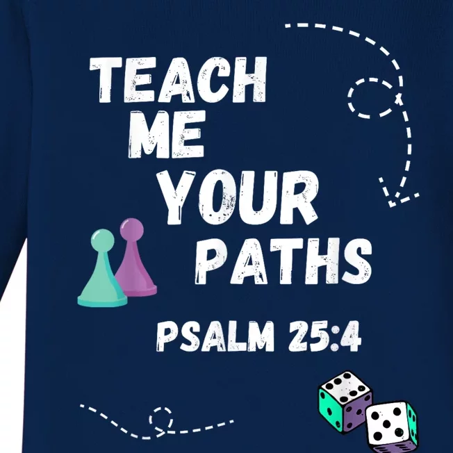 Teach Me Your Paths VBS Baby Long Sleeve Bodysuit