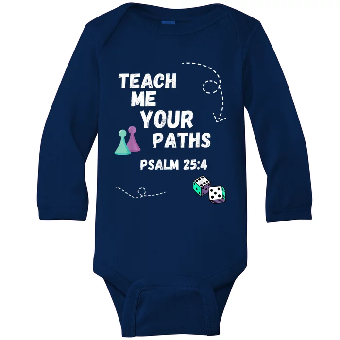 Teach Me Your Paths VBS Baby Long Sleeve Bodysuit