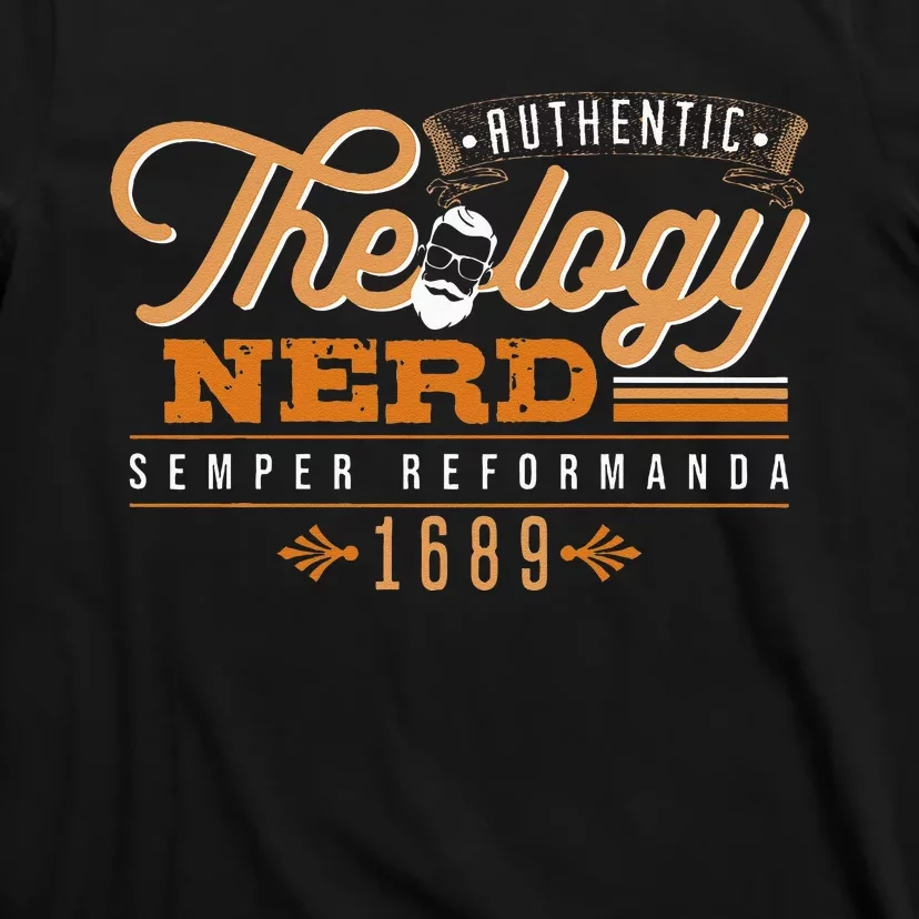 Theology Nerd 1689 Reformed Christian Seminary T-Shirt