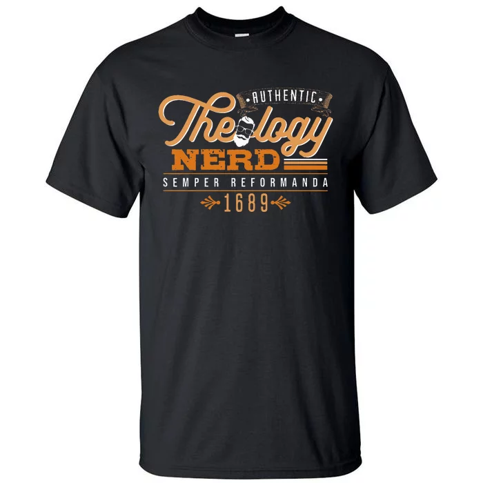 Theology Nerd 1689 Reformed Christian Seminary Tall T-Shirt