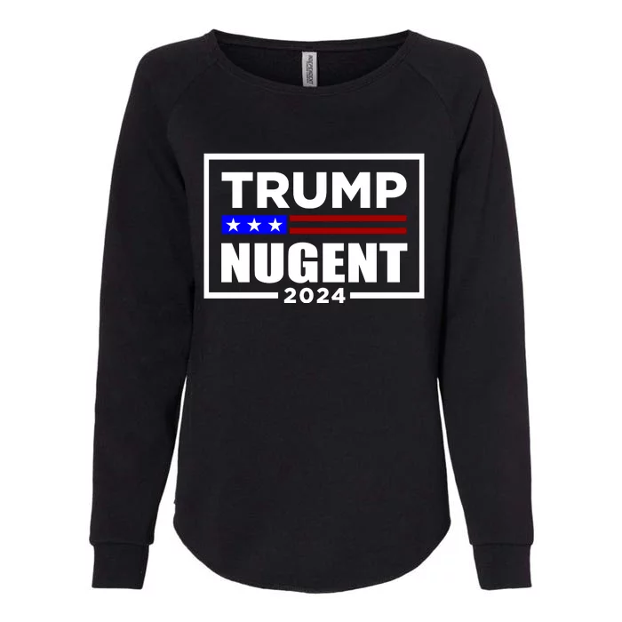 Trump Nugent 2024 Womens California Wash Sweatshirt