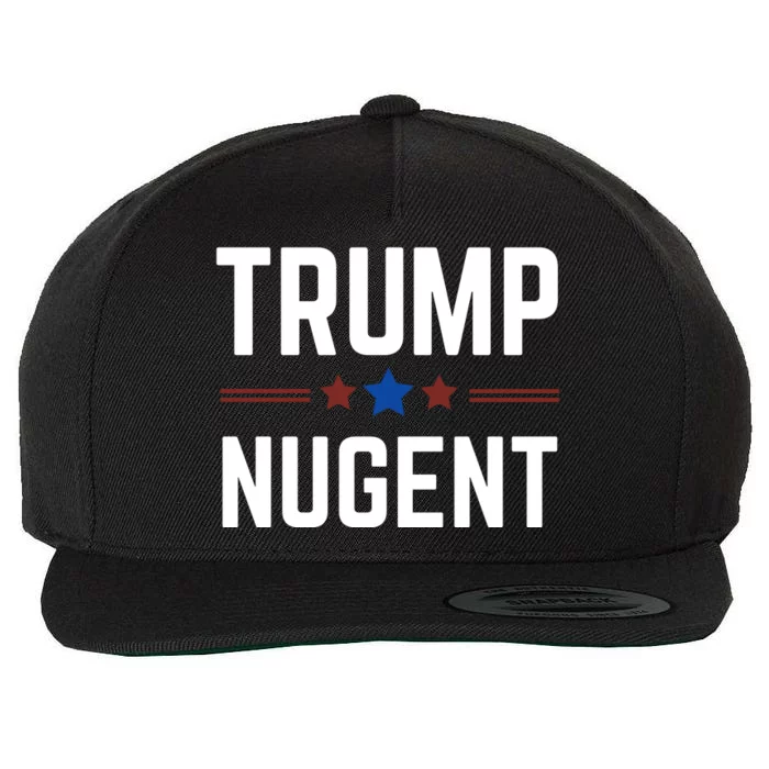 Trump Nugent 2024 Wool Snapback Cap