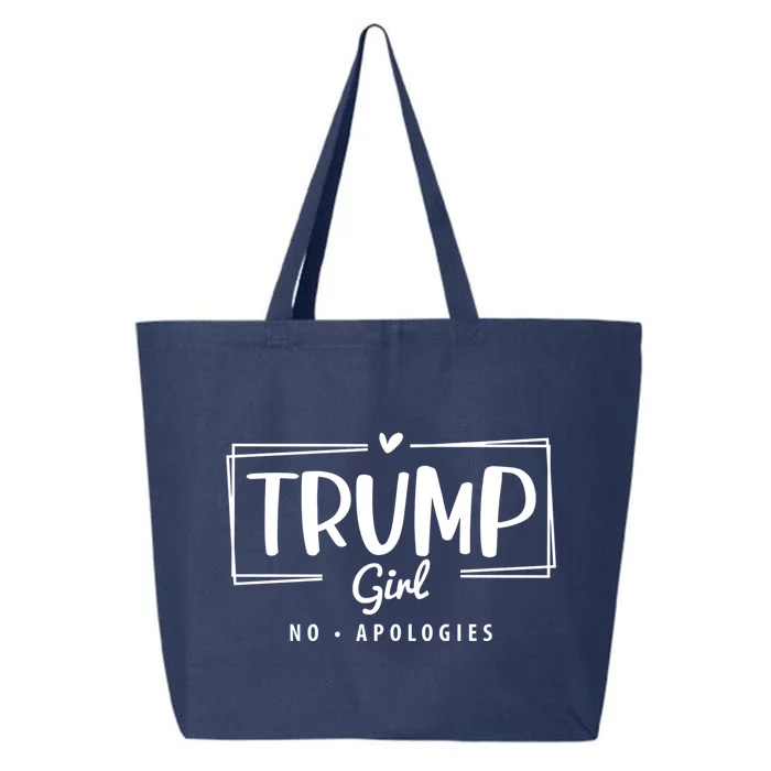 Trump No Apologies Election 2024 Gift 25L Jumbo Tote